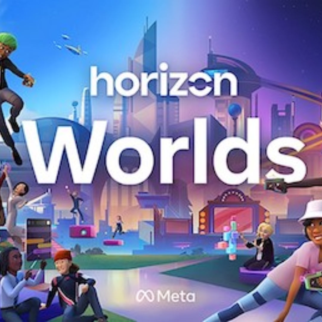 Wordls Horizon application for Meta Quest 2