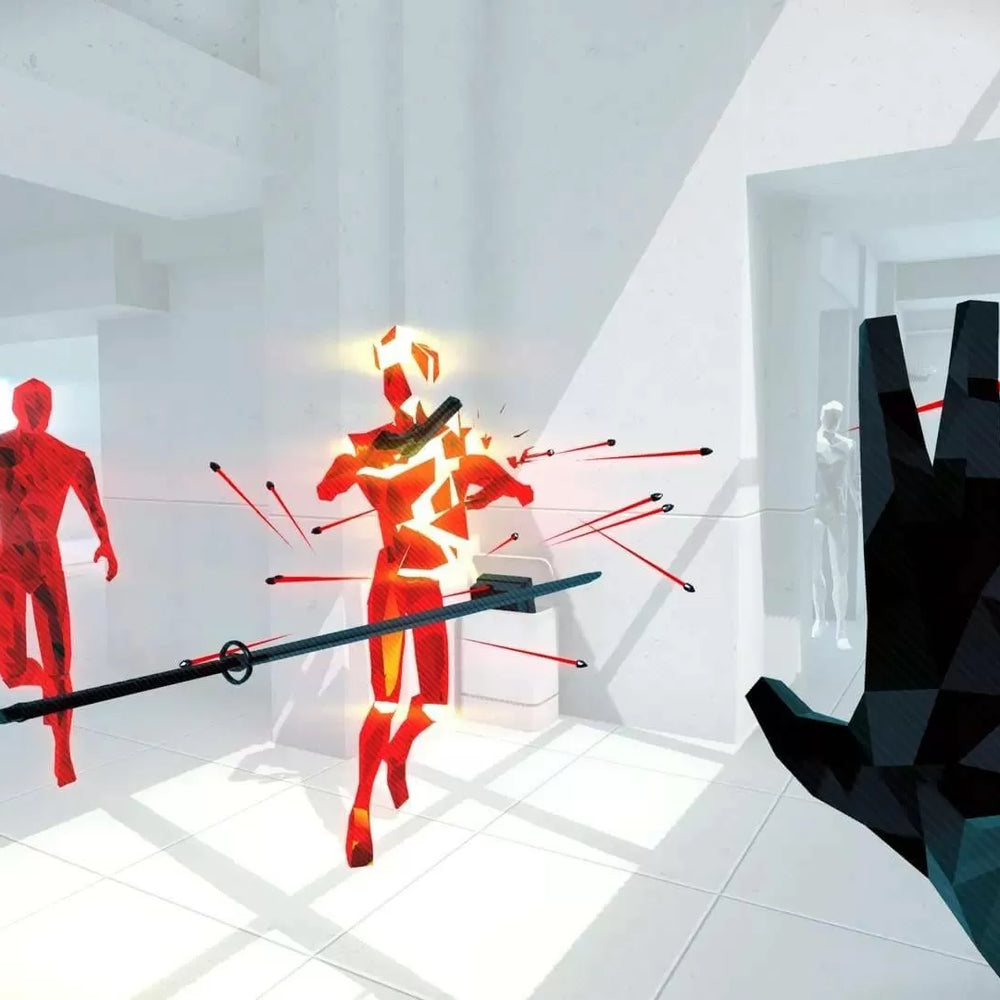 SuperHot VR game snap 