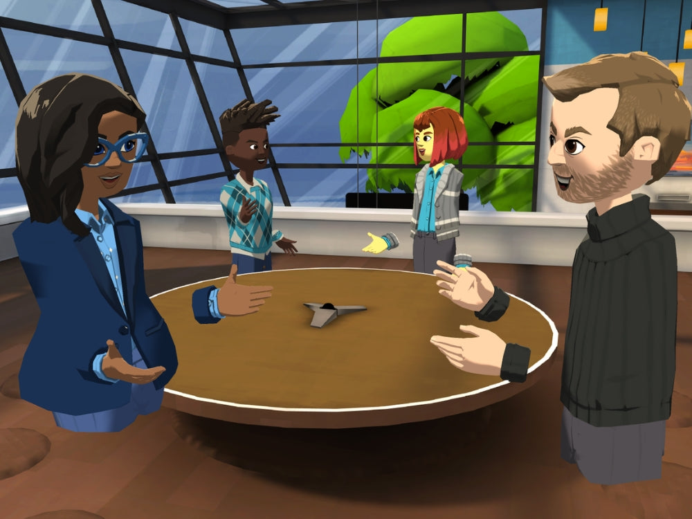 Group interaction in VR world