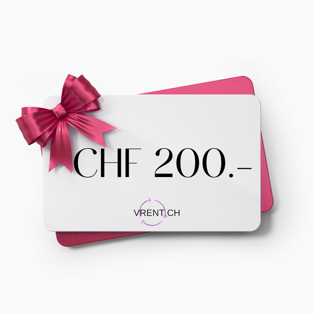 
                  
                    VRENT.CH- Gift Card
                  
                